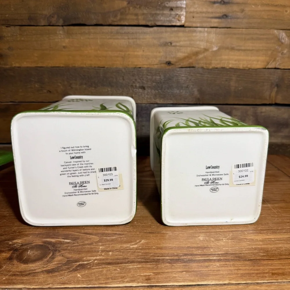 Paula Deen‎ Ceramic Canisters
